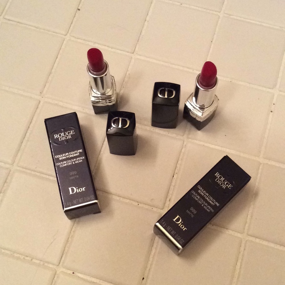 Dior rouge Dior lipstick 999 matte